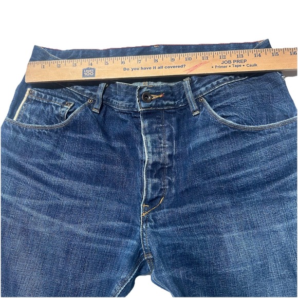 Raleigh Denim Jones Size 32 White Oak Cone Denim Made in USA 32x28 - Picture 10 of 11